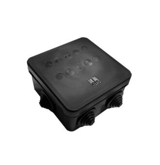 IP55 Weatherproof Black Small Junction Box Housing