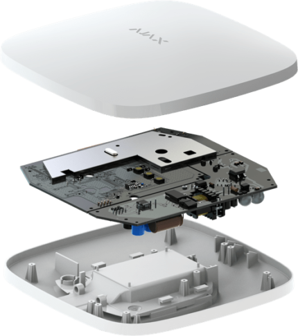 Ajax 22920 Hub2 - 2G & Ethernet Intelligent Control Panel (White)