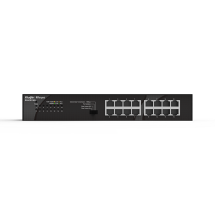 Unmanaged switch, which is visible on Ruijie Cloud APP Large buffer for smooth data transmission Intelligent PoE management High network reliability High-quality design Adaptation to various scenarios