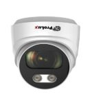 DS-2CE72KF0T-LTS NEW 3K Two Way Audio Fixed Turret Camera High quality imaging with 3K, 2960 × 1664 resolution 24/7 color imaging with F1.0 aperture Smart-Hybrid Light, optimize your security with flexible lighting options 3D DNR technology delivers clean and sharp images Up to 40 m white light and 40 m IR distance for bright night imaging Built-in mic and built-in speaker，high quality audio with audio over coaxial cable Provide real-time communication via built-in two-way audio Water and dust resistant (IP67)